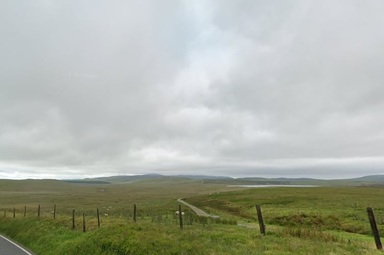 The Esgair Galed proposed site in Powys