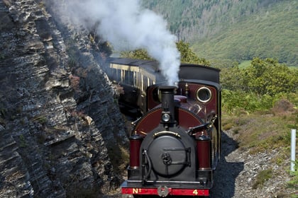 160-year-old locomotive comes to Rheidol Valley