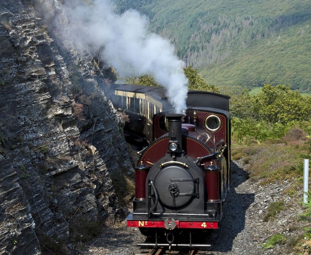 160-year-old locomotive comes to Rheidol Valley