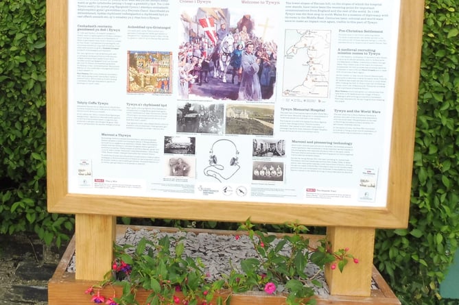 Tywyn and District History Society have received new funding for their history trail