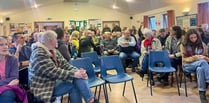 Concerned Cellan residents hold meeting over pylon plan