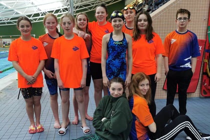 PBs and medals galore for Aberystwyth's young swimmers