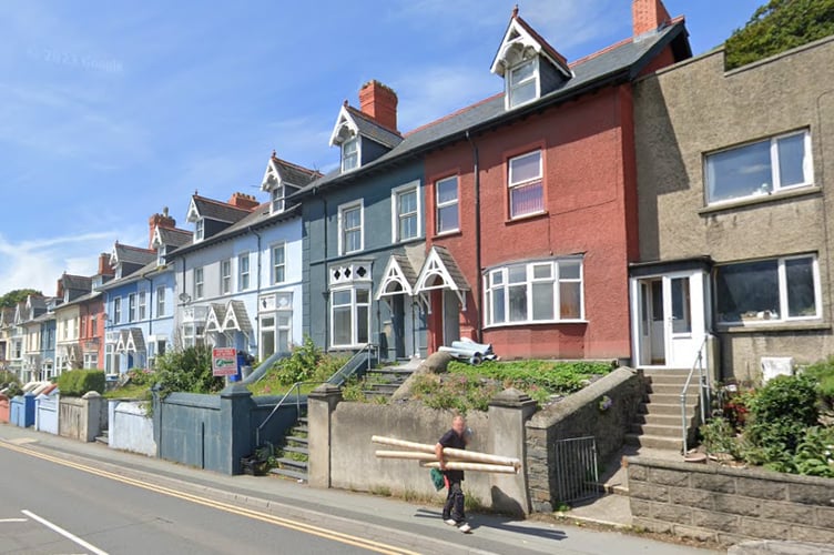 Penglais Terrace in Aberystwyth