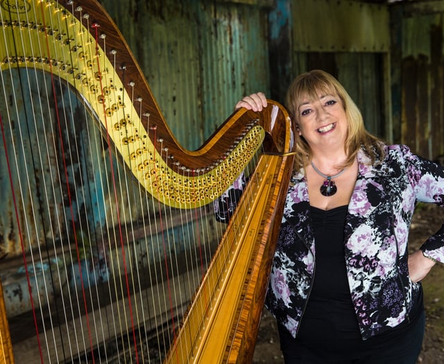 Harpist's dream comes true thanks to collaboration with dance company