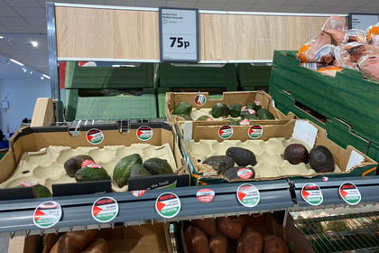 Sticker campaign covers Israel-linked products in Aber supermarkets