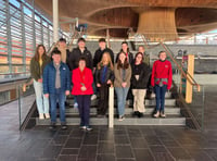 Ceredigion Youth Council meets MS in the Senedd