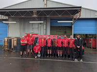 Posties take on walk challenge in memory of John Walker