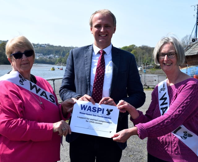 WASPI women praise Ceredigion MP’s Westminster speech