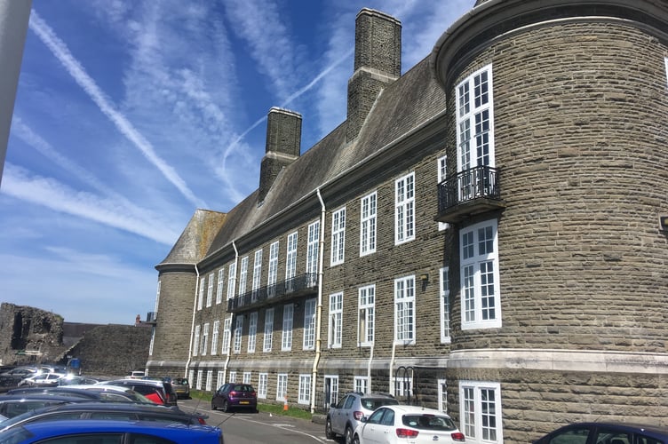 County Hall, Carmarthen (picture by Richard Youle)