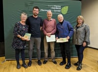 Criccieth garden project wins award