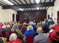 Bus drop-in attended by 50 angry Corris residents