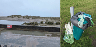 Signs and beach wardens will tackle Barmouth's problems say council