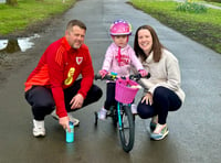 Pedalling Pixie gets support from cycling pro Josh Tarling