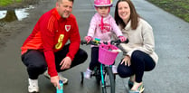 Three-year-old girl with heart condition to cycle 82 miles for charity