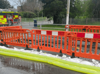 Sinkhole outside Penglais was caused by burst water main