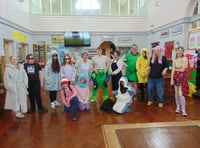 School pupils and staff raise money for Comic Relief