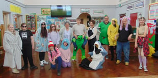 School pupils and staff raise money for Comic Relief