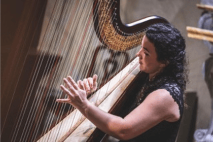 Music Club to host harpist for lunchtime concert