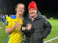 Lowri Walker wins county cup with Sporting Khalsa