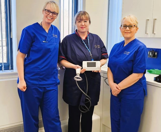 New equipment to treat lymphoedema in Hywel Dda