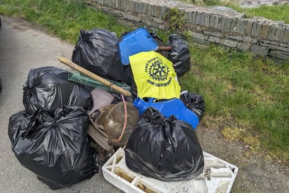 Rotary club marks Earth Day with well-supported litter pick