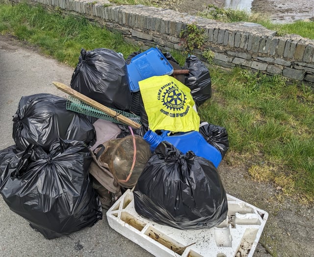 Rotary club marks Earth Day with well-supported litter pick