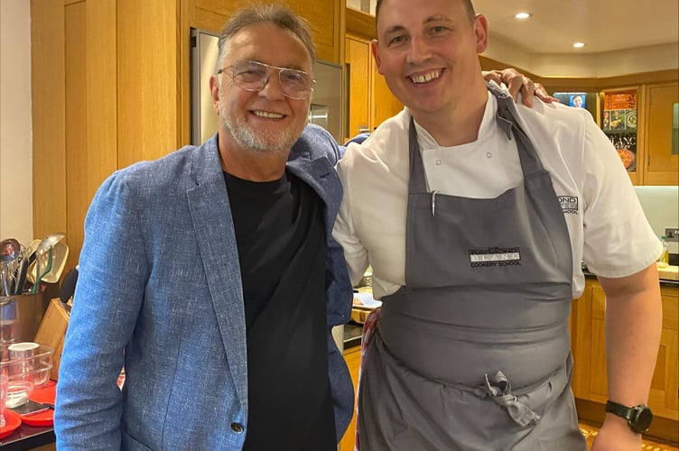 Raymond Blanc and Michael John