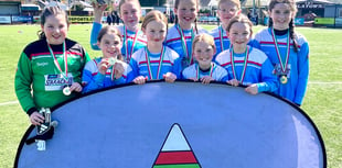 Ysgol Godre'r Berwyn girls win Meirionnydd football competition