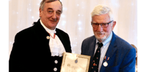 Award for New Quay lifeboat stalwart