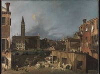 Iconic Canaletto painting goes on display in Aberystwyth