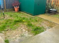 Residents 'can't enjoy' flooded gardens & want Adra to sort them out