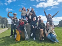 Students turned town criers want to know what people have to say