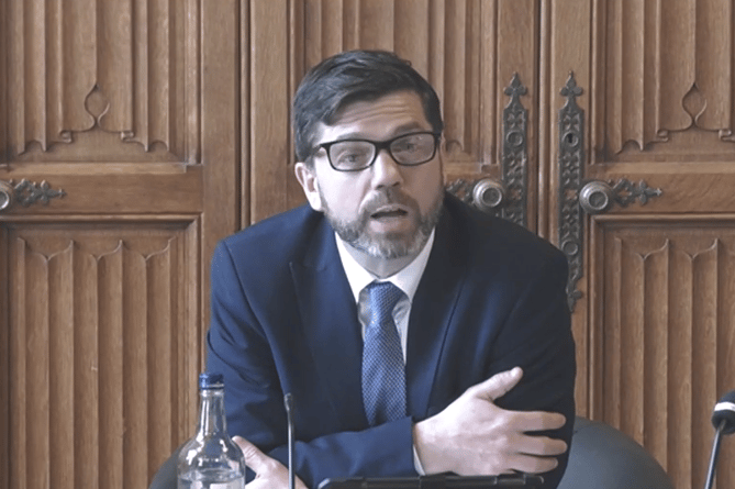 Stephen Crabb, Chair of the Welsh Affairs Committee questioning the panel on Metal Mine Pollution on 8 May 