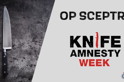 Police launch week-long knife amnesty campaign