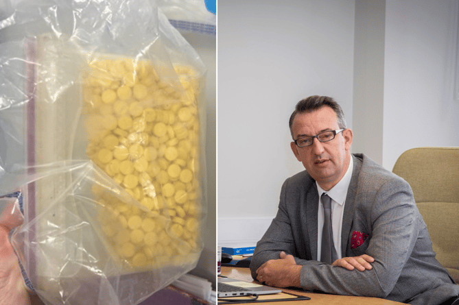 North Wales PCC Andy Dunbobbin is concerned about the new drug