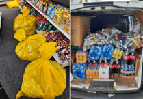 Illegal items seized from Gwynedd shops in joint operation