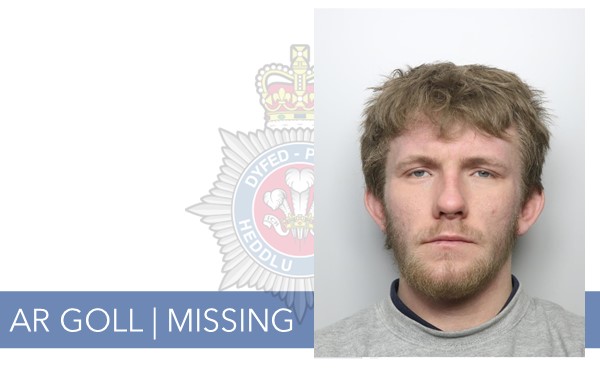 Missing Daniel from Cardigan. Photo: Dyfed-Powys Police