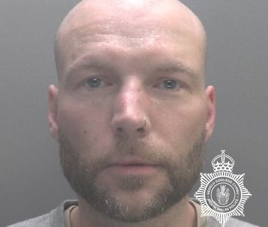 Kells has been jailed for 14 months. Photo: NWP Gwynedd North