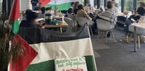 Protestors stage sit-in at Aber Uni library against Israel ties