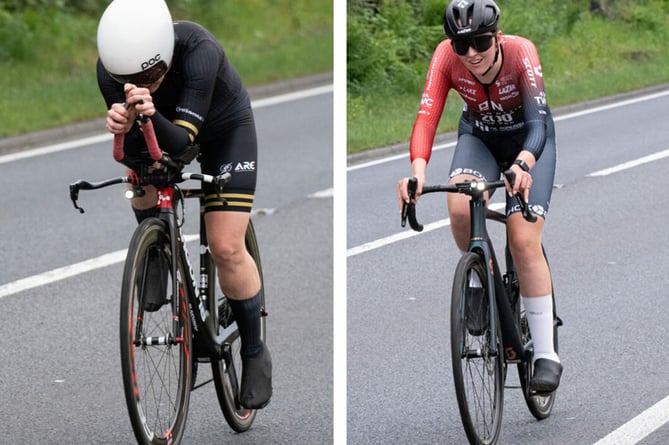 Emma Palfrey (left) and Lowri Richards (