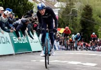 Stevie Williams finishes second at Tour de Suisse stage three
