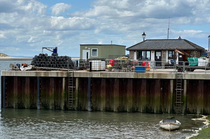 Seona Loveman took this photograph of the temporary office