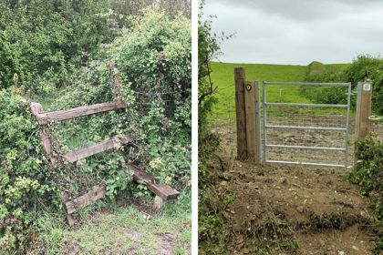 Group continue to transform stiles and improve footpath access