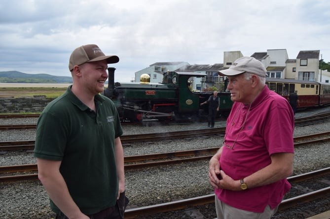 Adam Kingston and Bob Smith reminisce about making a complex pattern for a Kerr Stuart loco fuel pump