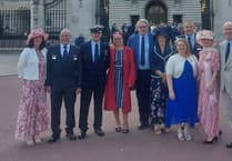 Borth RNLI volunteers celebrate 200 years at Buckingham Palace