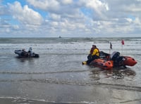 New Quay RNLI rescues abandoned vessel