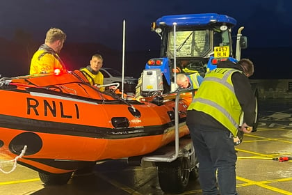 Barmouth RNLI join rescue of 'vulnerable person'