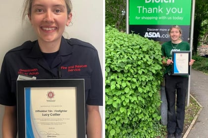 Asda employee becomes on-call firefighter to 'give back' to community