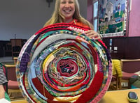 Bala knitters help town mark 700th anniversary