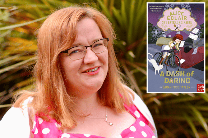 The next instalment in Sarah Todd Taylor's Alice Éclair series will launch in Aberystwyth this month